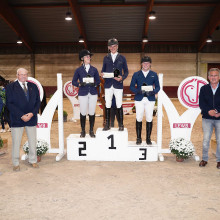 Le podium du challenge 1m40 (© Studio Temps de Poses)