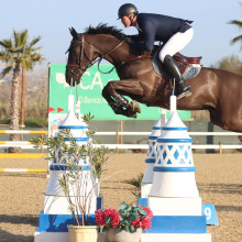 François Mathy Jr (Photo : Vilamoura Equestrian Center)