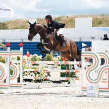 Stéphanie d'Andrimont (© Sportfot/Knokke Hippique)