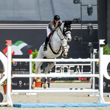 Céline Schoonbroodt-de Azevedo (©Al Shira’aa Horse Show)
