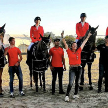 L'équipe belge à Vilamoura