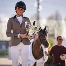Céline Schoonbroodt-de Azevedo (© CSI Busto Arsizio)