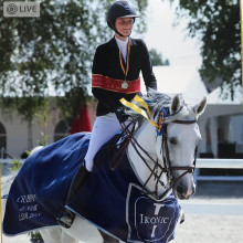 Louise Joassin lors du championnat LEWB 2018