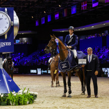 Grégory Wathelet et Bond Jamesbond de Hay (© FEI/Leanjo De Koster)