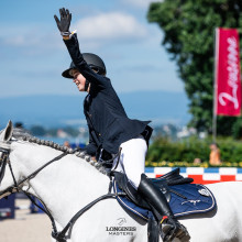 Louise Ameeuw lors du Longines Masters à Lausanne (Photo : Longines Masters)