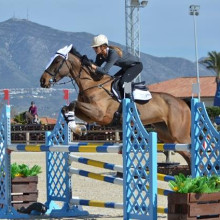 Cassandre Malherbe et Fee Van Het Cauterhof - Mijas 2017 - Equinews (c)