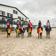 L'équipe belge children à Lier