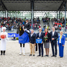 Justin Verboomen et Zonik Plus (© CHIO Aachen/Jasmin Metzner)
