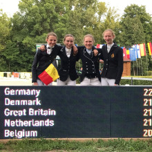 Ch Belgique Dressage Poney 2017