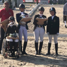 2ème - Coupe des Nations Waregem CPEDI 3* - avril 2018 (c) Facebook Barbara Minneci