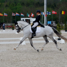 Katrien Verreet (VLP) et Galliani Biolley, vainqueurs du Grand Prix de Ghlin - 7 mai 2017 - LEWB (c)