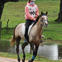 Elisabeth Hardy avec Djihad - CEI 1* Santa Eulalia Portugal 18/01/2020