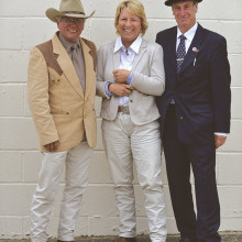 La Juge Michèle Pfender entourée de stewards (c) Simon Coates