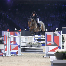 Grégory Wathelet - Egano Van Het Slogenhof - Bâle CSI 5* - janvier 2016 (c)sportfot