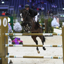 Jérôme Guéry et Uniquo (© CHI Genève)