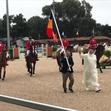 Jérôme Guéry et Virginie Thonon - CSIO4* Rabat @facebook Jérôme Guéry