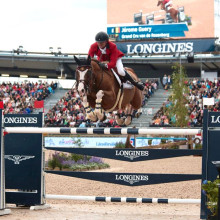 Jérôme Guéry et Grand Cru van de Rozenberg - CE Göteborg jumping 2017 (c) EquiTV