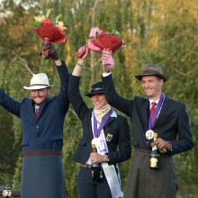 Podium 1 poney - Médaille de Bronze pour Gilles Pirotte