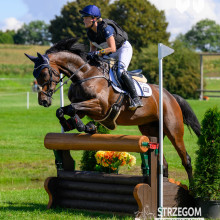 Lara de Liedekerke et Call Me Senorita (© Leszek Wójcik / Strzegom Horse Trials)