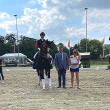 Larissa Pauluis et Flambeau - CDI3* Waregem 2021 @Facebook Larissa Pauluis