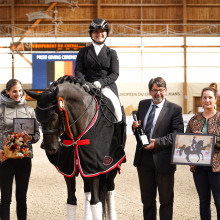 Margaux Nicolay et Mister President (© Boulerie Jump - Pôle Européen du Cheval )
