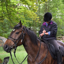 Marie Remacle à Weitershain 2017