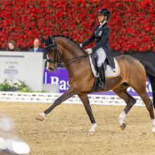 Larissa Pauluis et Flambeau (© Hippofoto / Dirk Caremans)