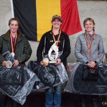 Podium Ch Belgique TREC 2017