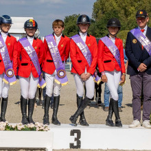 L'équipe belge poneys à Lier