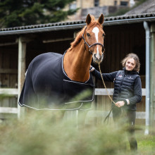 Sofia Taton et sa jument Orchidée de Maibelle (© Christophe Bortels)