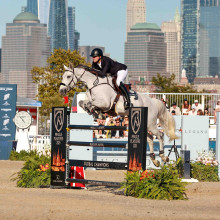 Grégory Wathelet et Argentina de la Marchette (Photo d'archive © LGCT)