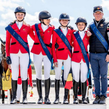 L'équipe belge children gagnante à Zduchovice